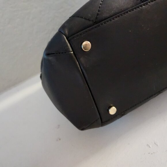 Euc Kate Spade Carey Black Leather Shoulder Bag Purse - Picture 14 of 17